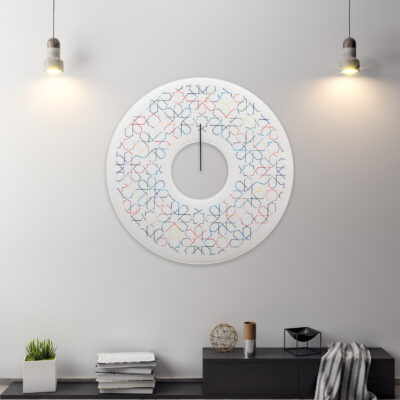 Mockup Poster in the interior, 3D illustration of a modern design.